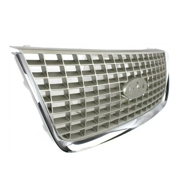 New Grille Chrome For 2003 2004 2005 06 Ford Expedition Front Plastic FO1200400