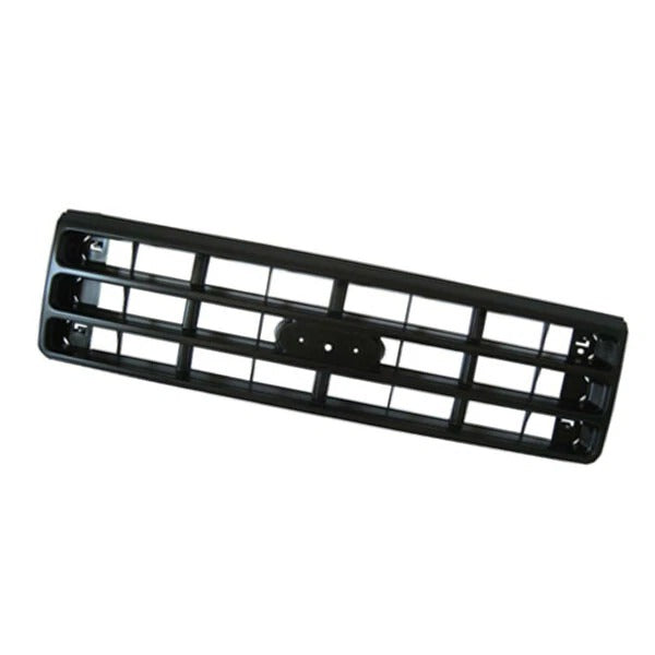 New Grille For 1987-1988 Ford Bronco, F-150, F-250, F-350 Front Black Plastic FO1200128