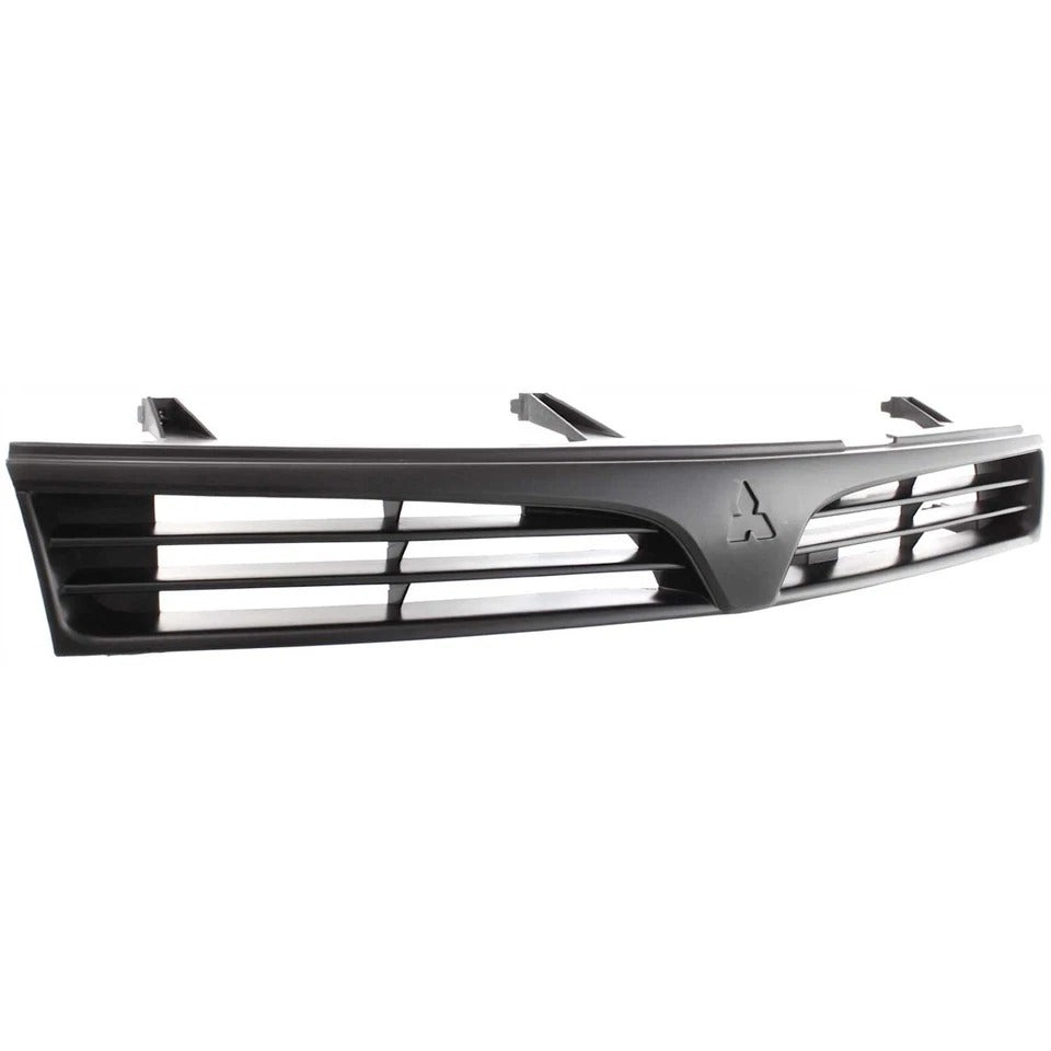 New Grille For 1997-2001 Mitsubishi Mirage Sedan Textured Black Plastic MI1200215
