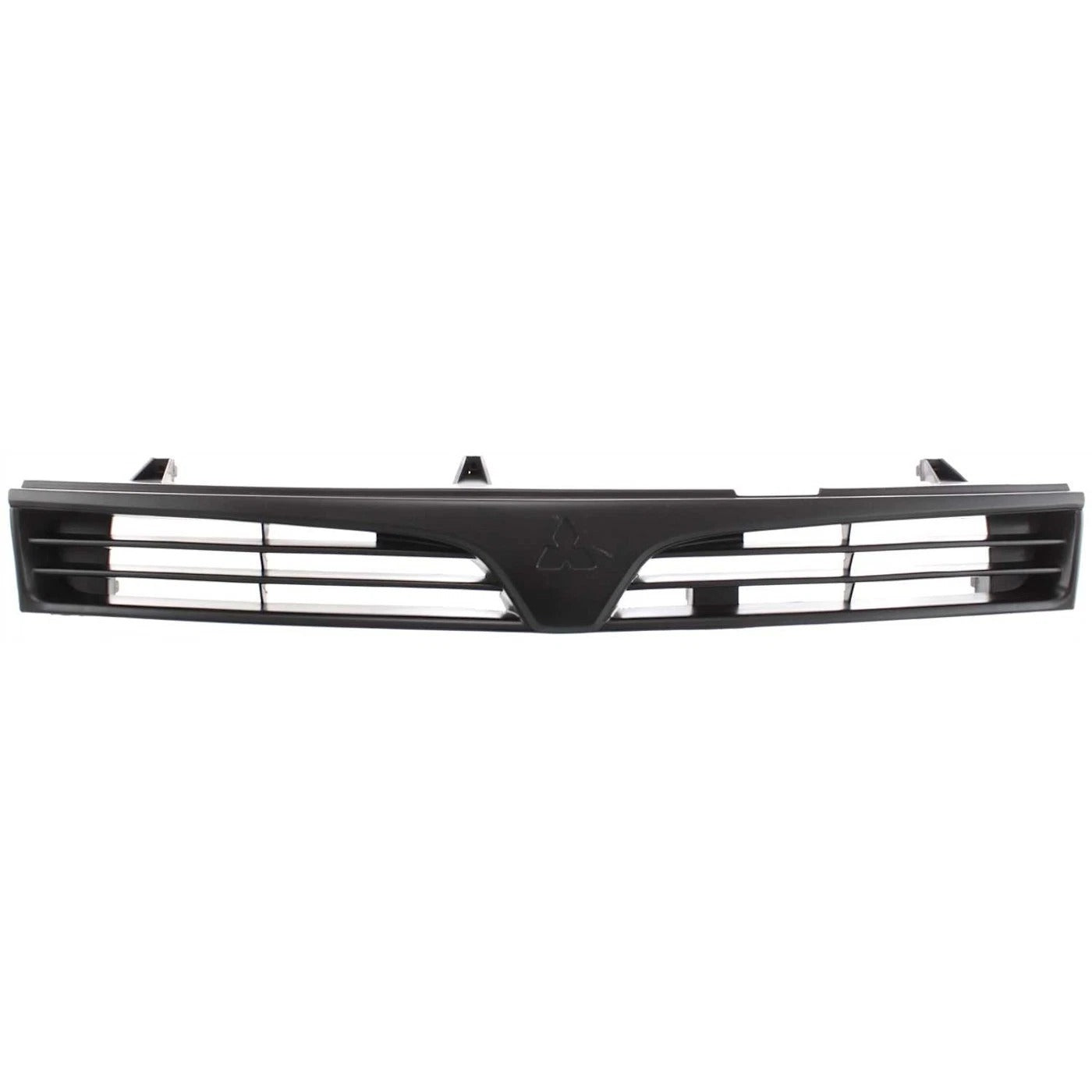 New Grille For 1997-2001 Mitsubishi Mirage Sedan Textured Black Plastic MI1200215