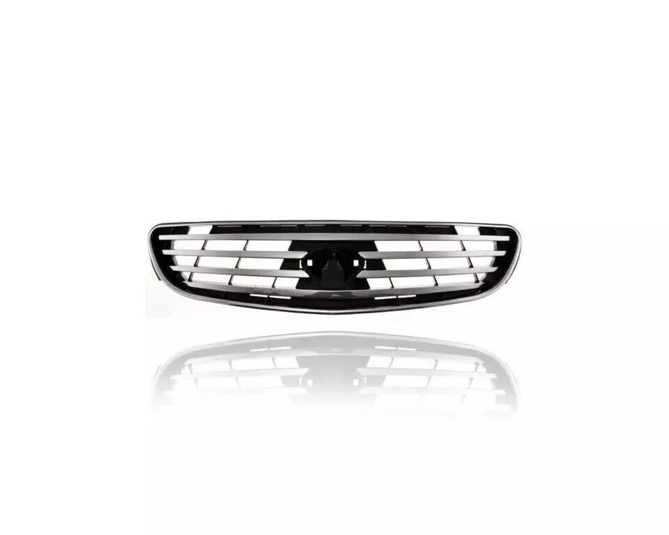 New Grille For 2002-2004 Infiniti i35 Front Silver Plastic IN1200106 CDP69389
