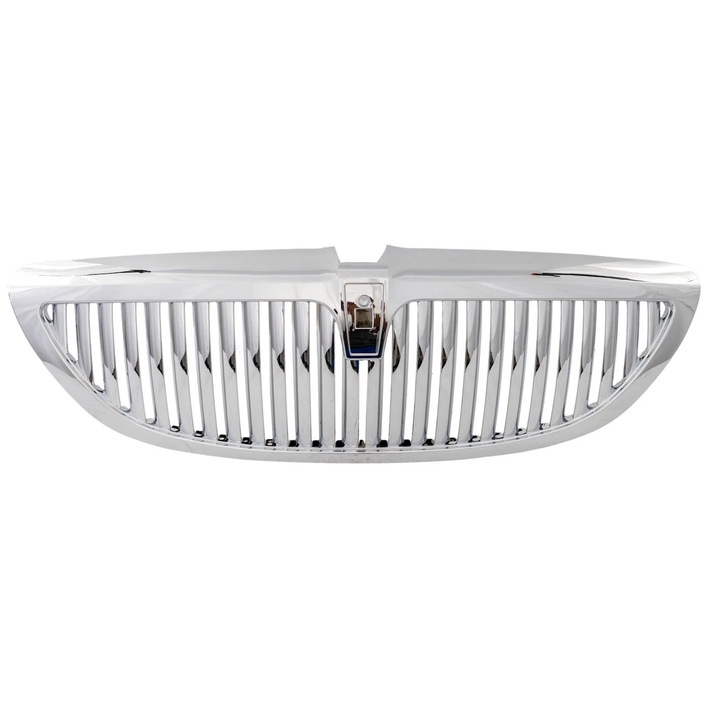 New Grille For 2003-2011 Lincoln Town Car Chrome Shell and Insert with emblem provision FO1200403