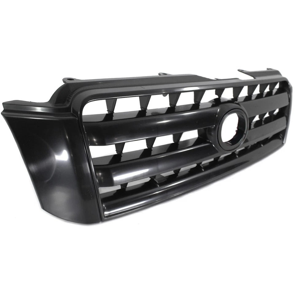 New Grille For 2004-2007 Toyota Highlander Painted Black Shell and Insert TO1200275