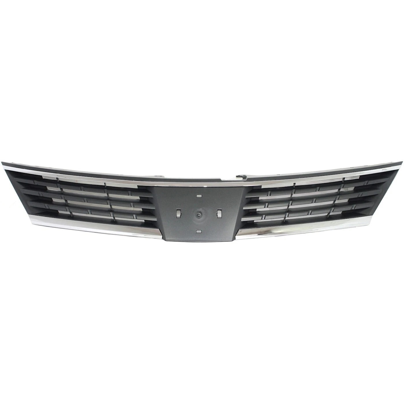 New Grille For 2007-2009 Nissan Versa Lower Gray Plastic