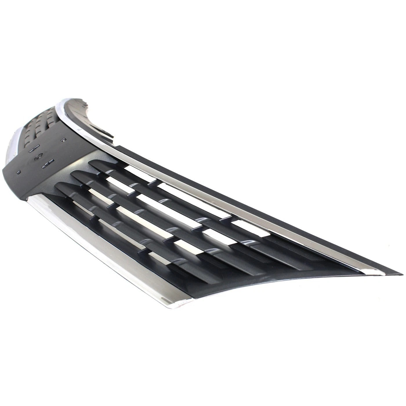 New Grille For 2007-2009 Nissan Versa Lower Gray Plastic