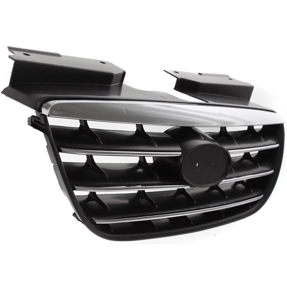 New Grille For 2007-2010 Hyundai Elantra Sedan Black Plastic HY1200145