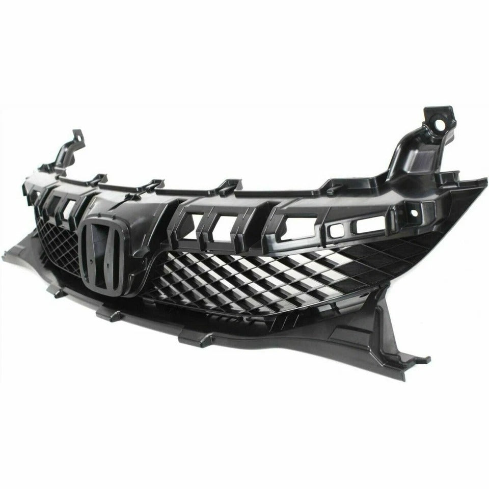 New Grille For Honda Civic 2009-2011 All Sedan & Hybrid Models Black HO1200198