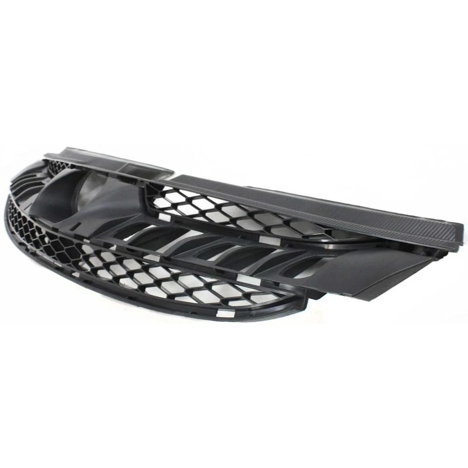 New Grille Insert For Toyota Sienna 2006-2010 Matte Lower Black Plastic TO1200305