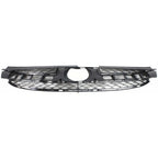 New Grille Insert For Toyota Sienna 2006-2010 Matte Lower Black Plastic TO1200305