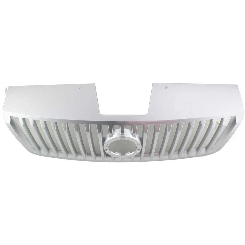 New Grille Painted Silver For 2006-2009 Mercury Milan Plastic 6N7Z8200A FO1200484
