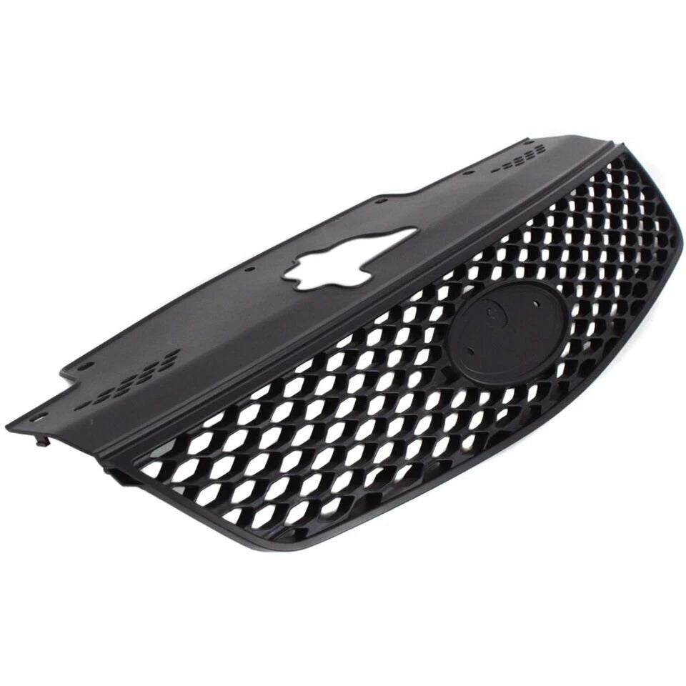 New Grille Textured Black For 2006-2010 Kia Rio Rio5 Plastic KI1200125
