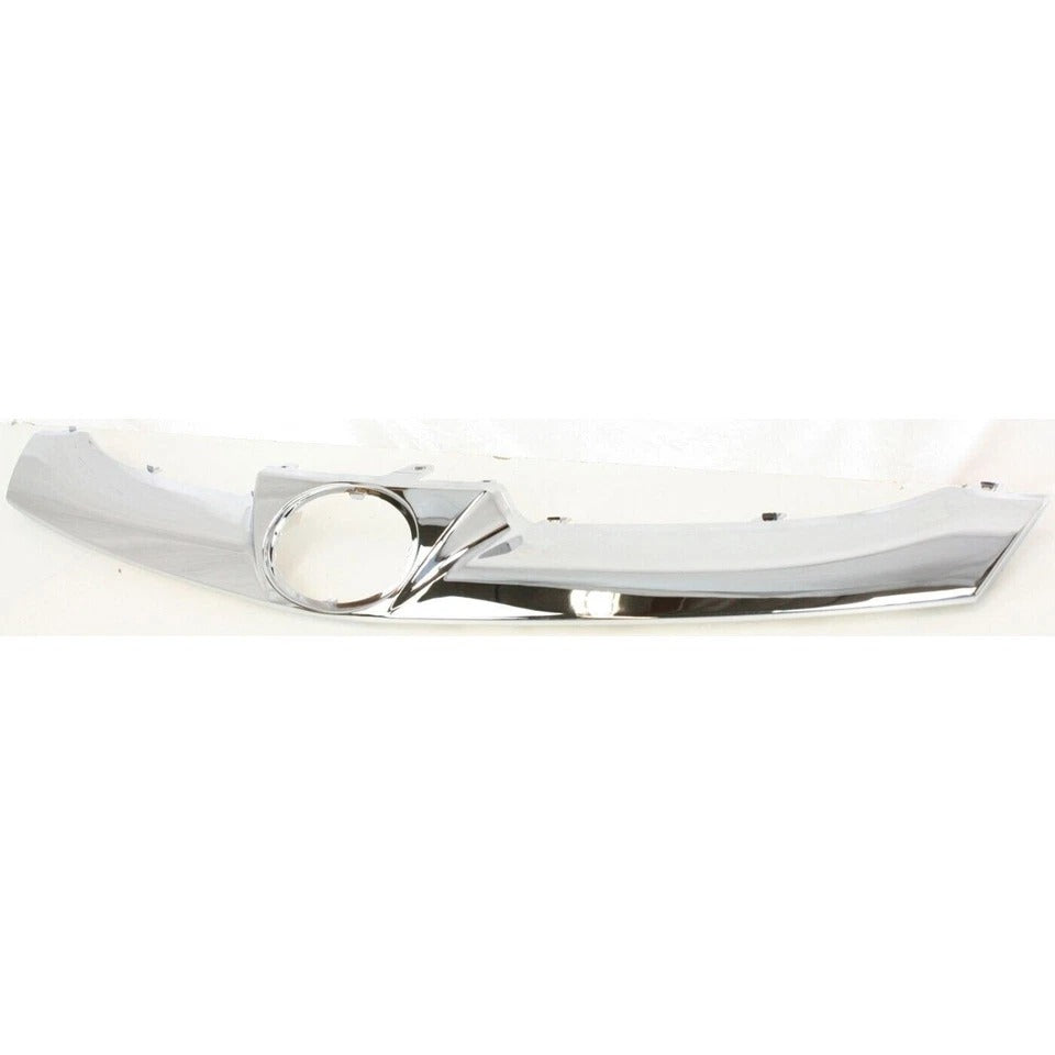 New Grille Trim For 2006-10 Toyota Sienna Upper Molding Chrome with Emblem Provision TO1210103