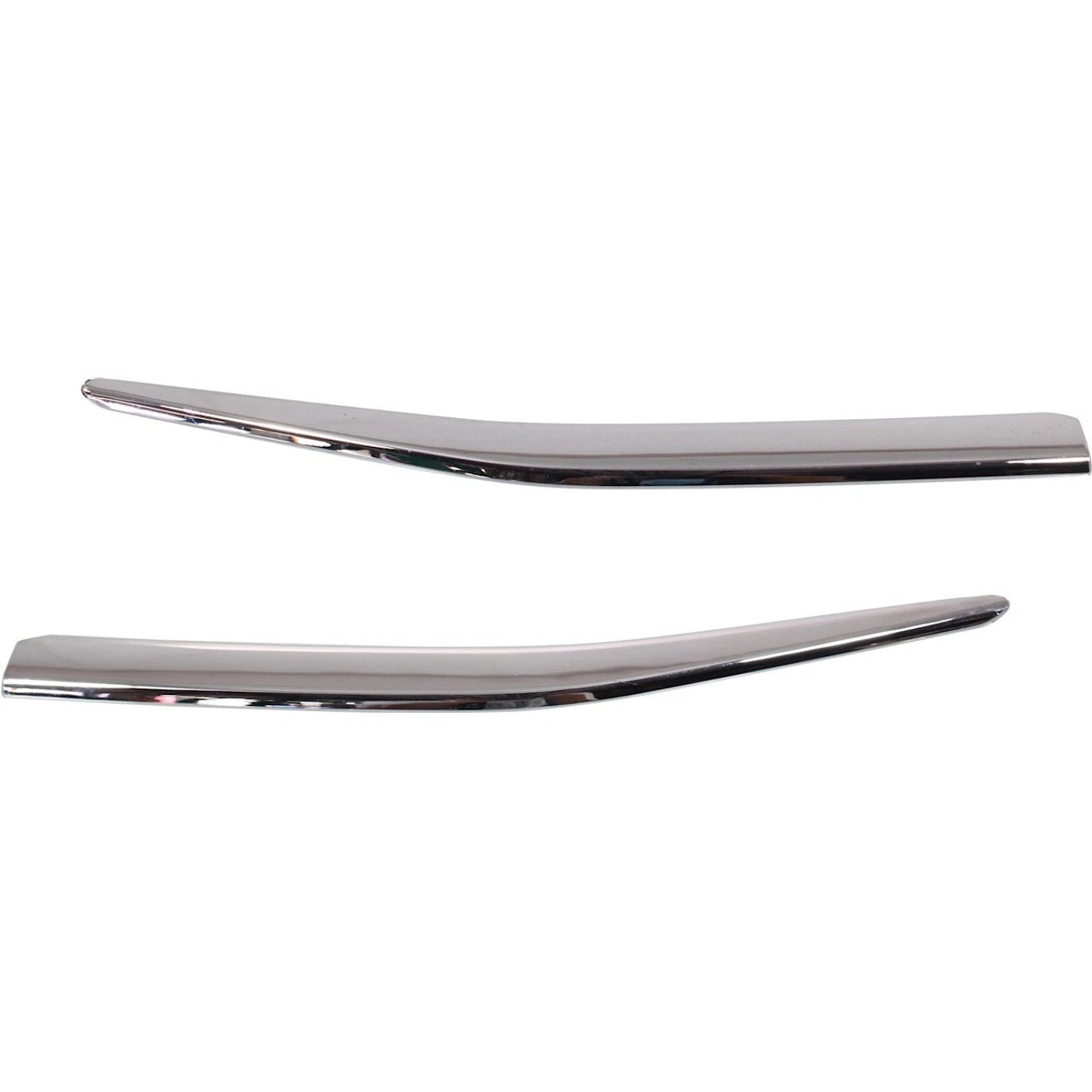 New Grille Trims Grill Driver & Passenger Side Chrome Sedan LH RH Pair Set of 2
