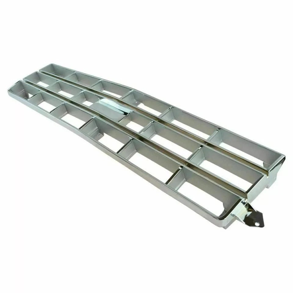 New Grille & Head Light Door Kit For 1982-1990 Chevrolet S10 Chrome & Silver Set of 3