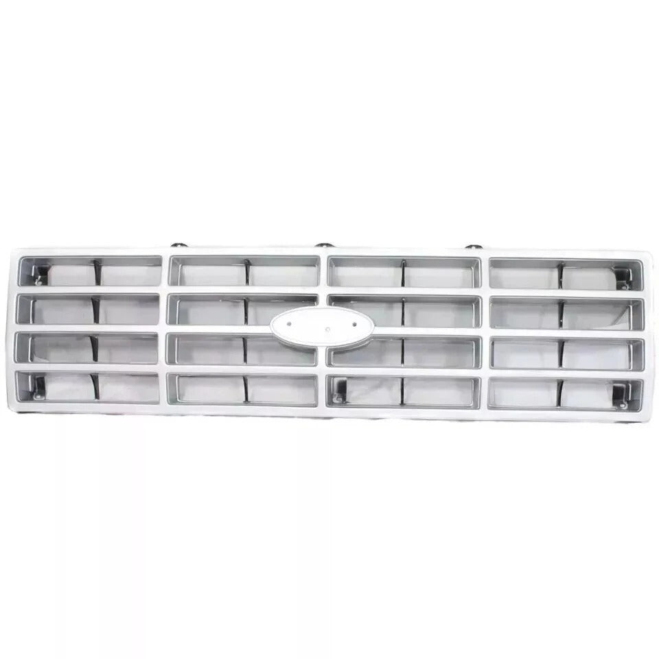 New Grille + Headlight Bezel Trim Fits 1982-1986 Ford F-100 150 250 350 Bronco Front Set 3Pc