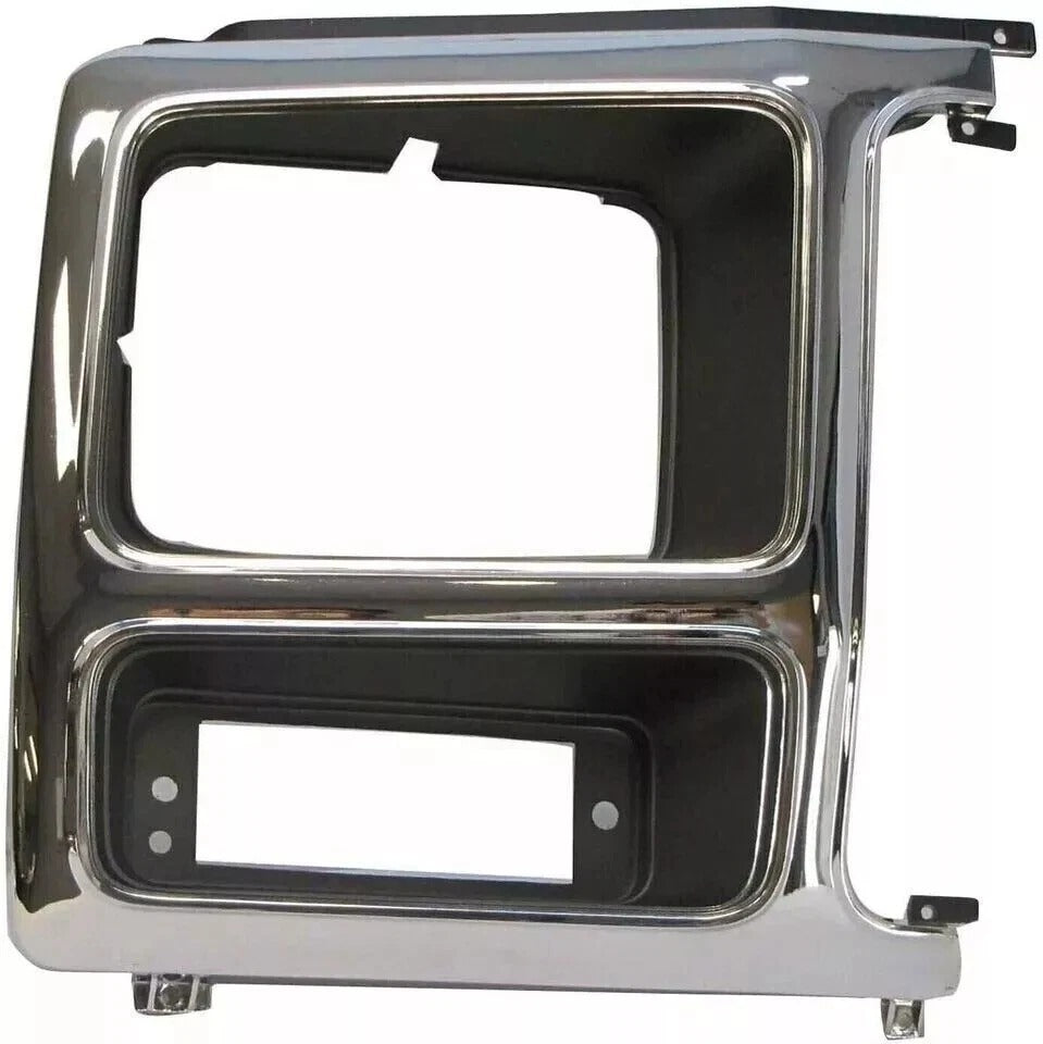 New Grille + Headlight Bezel Trim Fits 1982-1986 Ford F-100 150 250 350 Bronco Front Set 3Pc