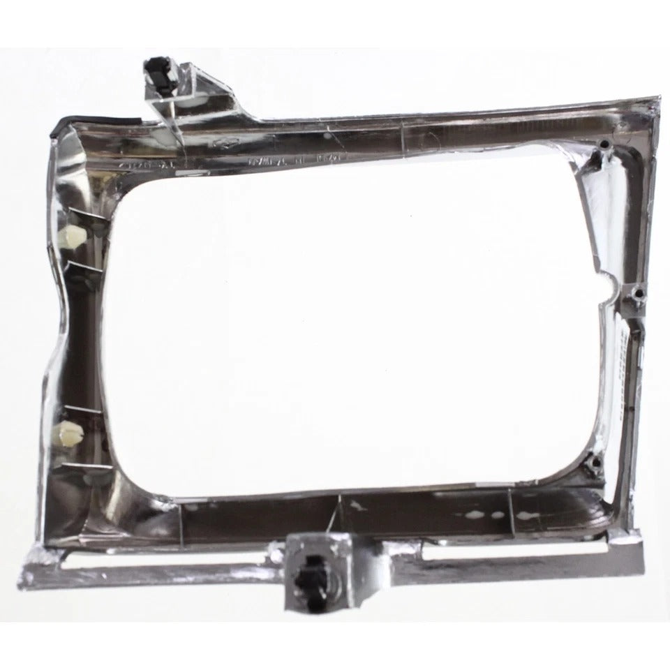 New Grille and Headlight Door Kit For 1989-91 Toyota Pickup Center 4WD Chrome Shell Set 3Pc