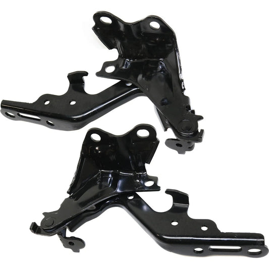 New Hood Hinges Driver & Passenger Side LH RH LX1236127 LX1236126 Pair Set of 2