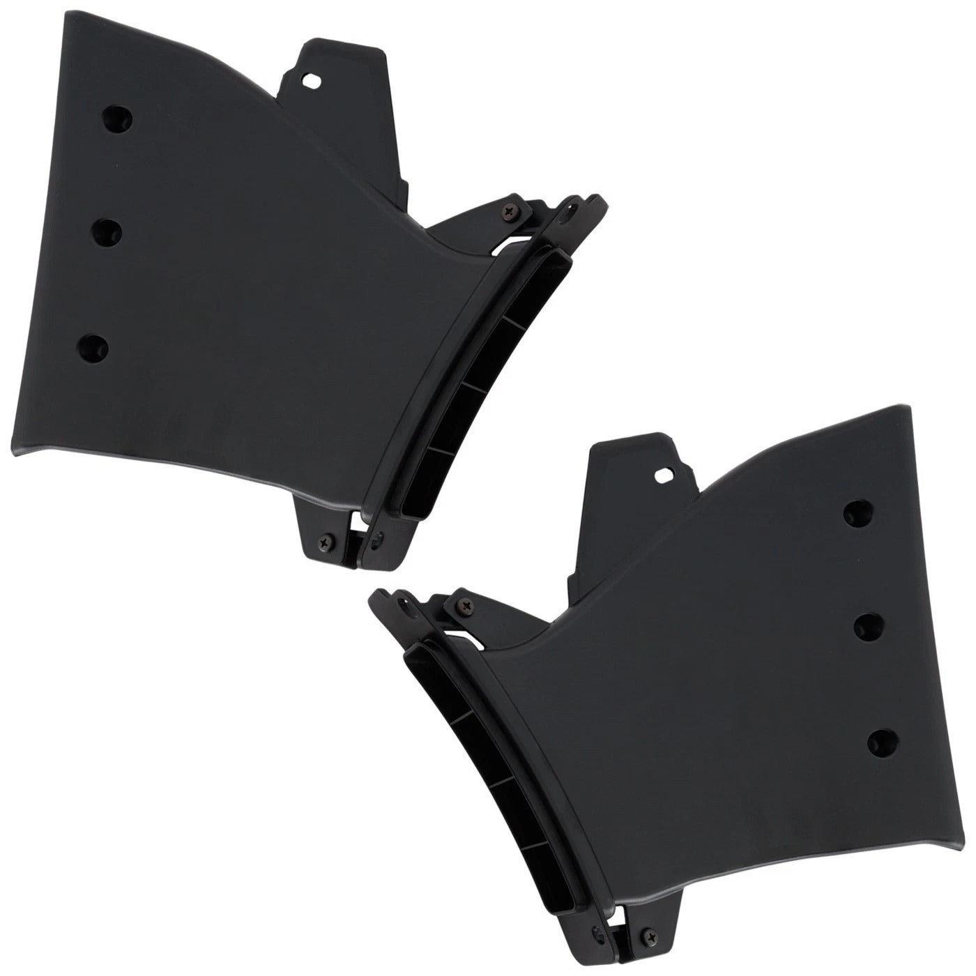 New Pair Bumper Face Bar Brackets Retainer Mounting Braces Set of 2 Left & Right