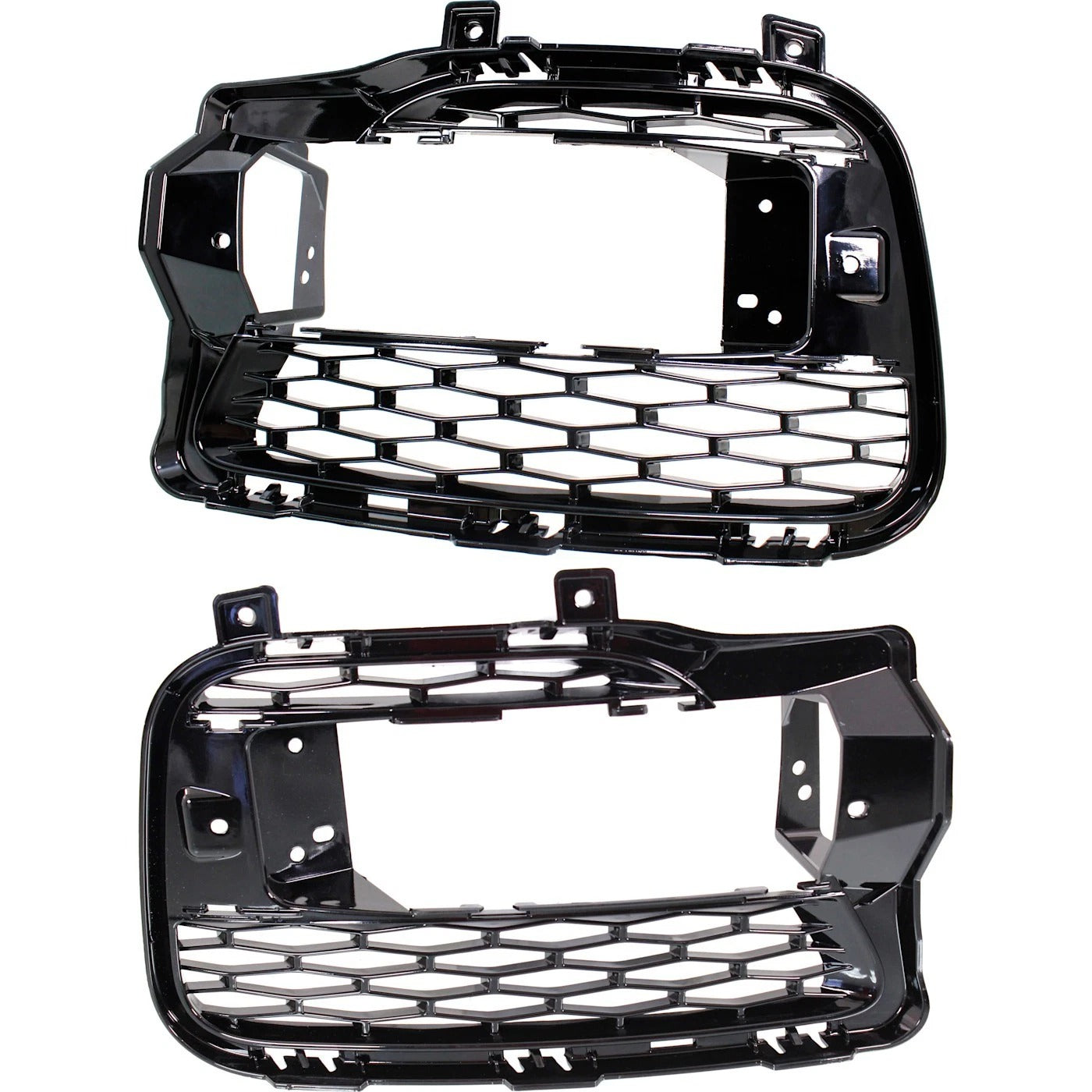 New Pair Fog Light Covers Front Driver & Passenger Side for Range Rover Set of 2