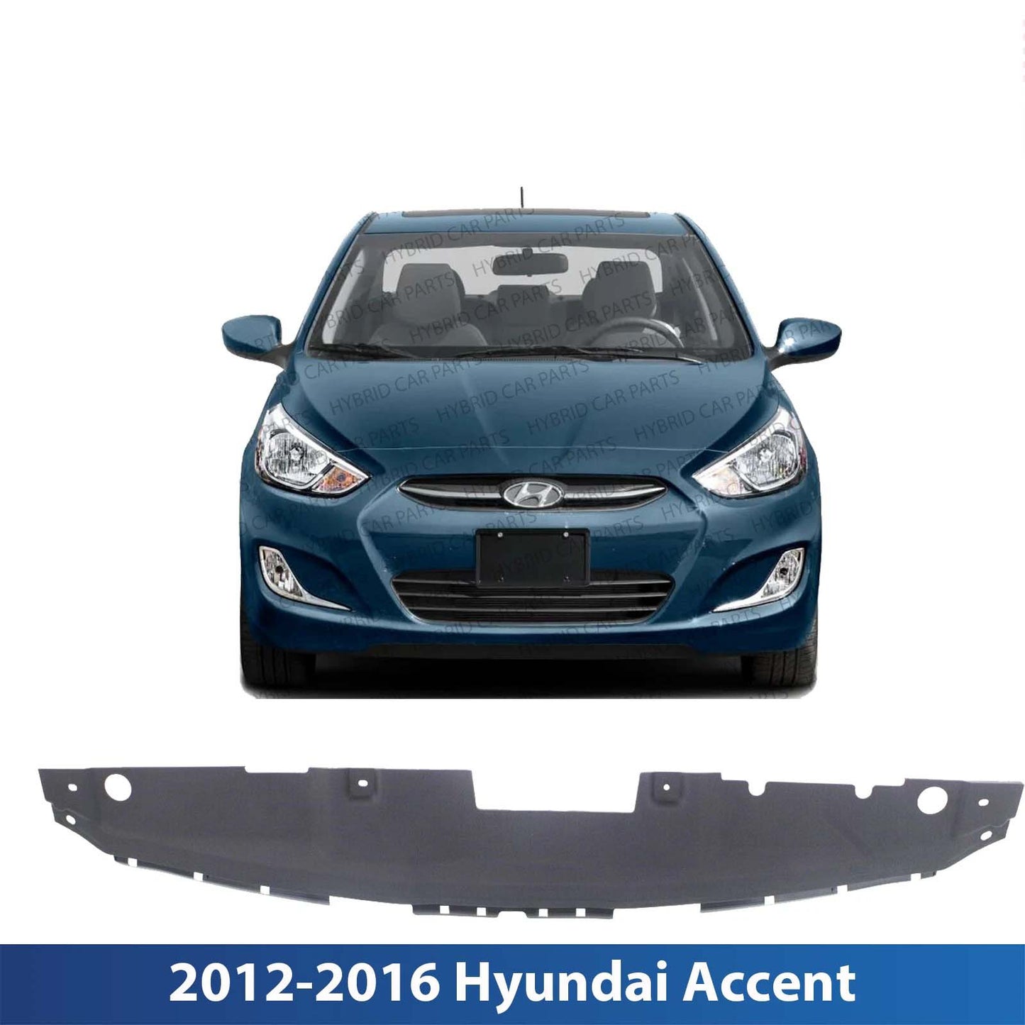 New Radiator Support Cover For 2012-2016 Hyundai Accent Upper HY1224102