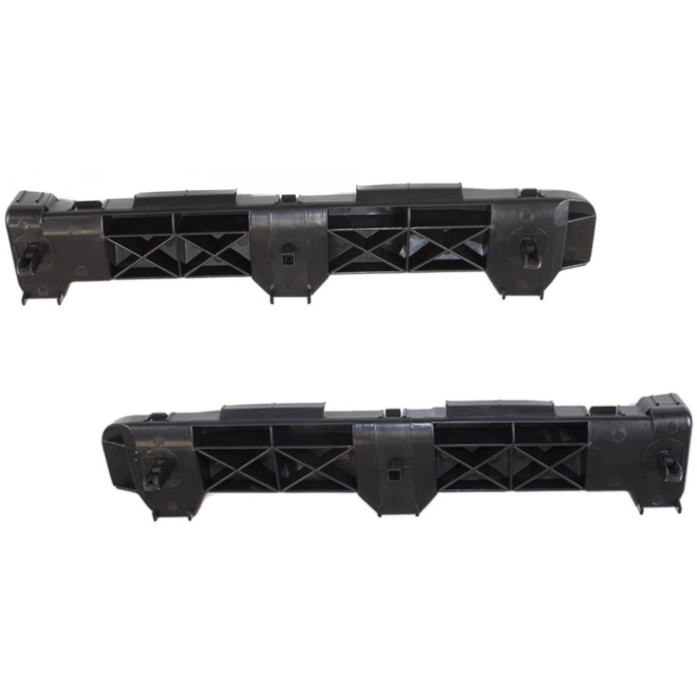 New Set of 2 Bumper Face Bar Retainers Rear Driver & Passenger Side LH RH Pair TO1133100, TO1132100