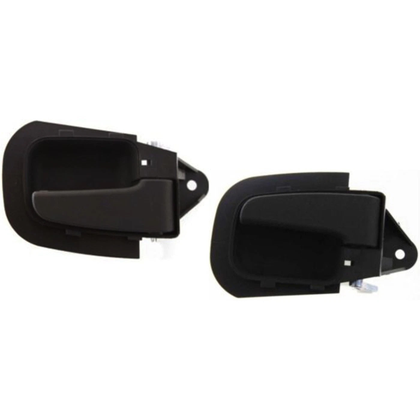 New Set of 2 Door Handles Front Driver & Passenger Side Black 325 328 318 Pair