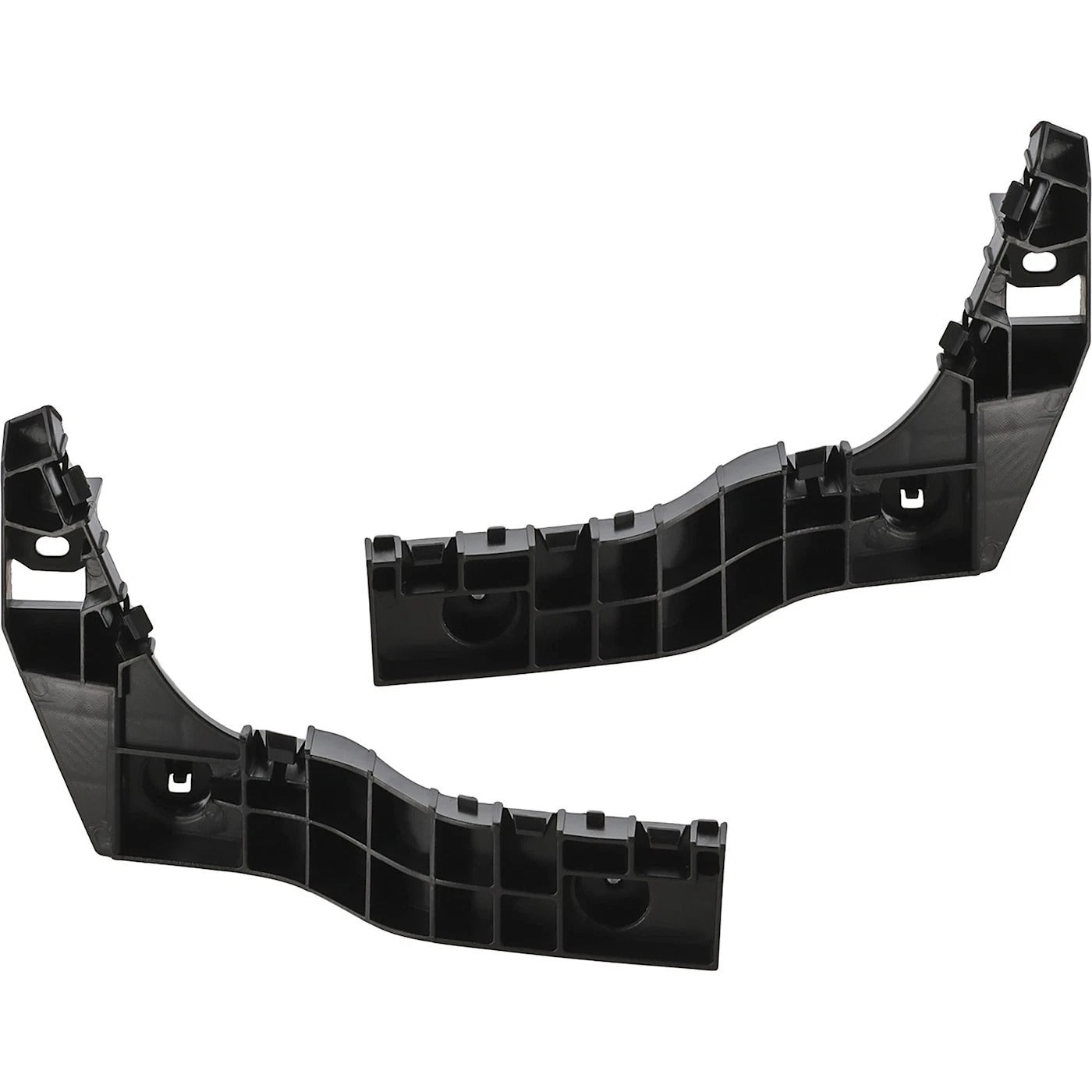 Pair Bumper Face Bar Brackets Retainer Mounting Braces Set of 2 Left & Right