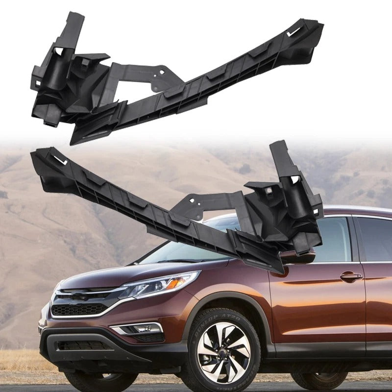 Pair Bumper Headlight Bracket For 2015-2016 Honda CRV CR-V HO1042122 HO1043122