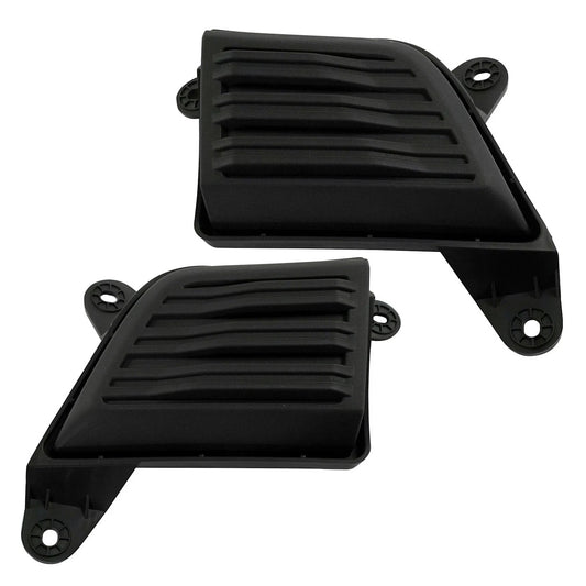 New Pair Fog Light Covers Set of 2 Front Driver & Passenger Side for Chevy Chevrolet