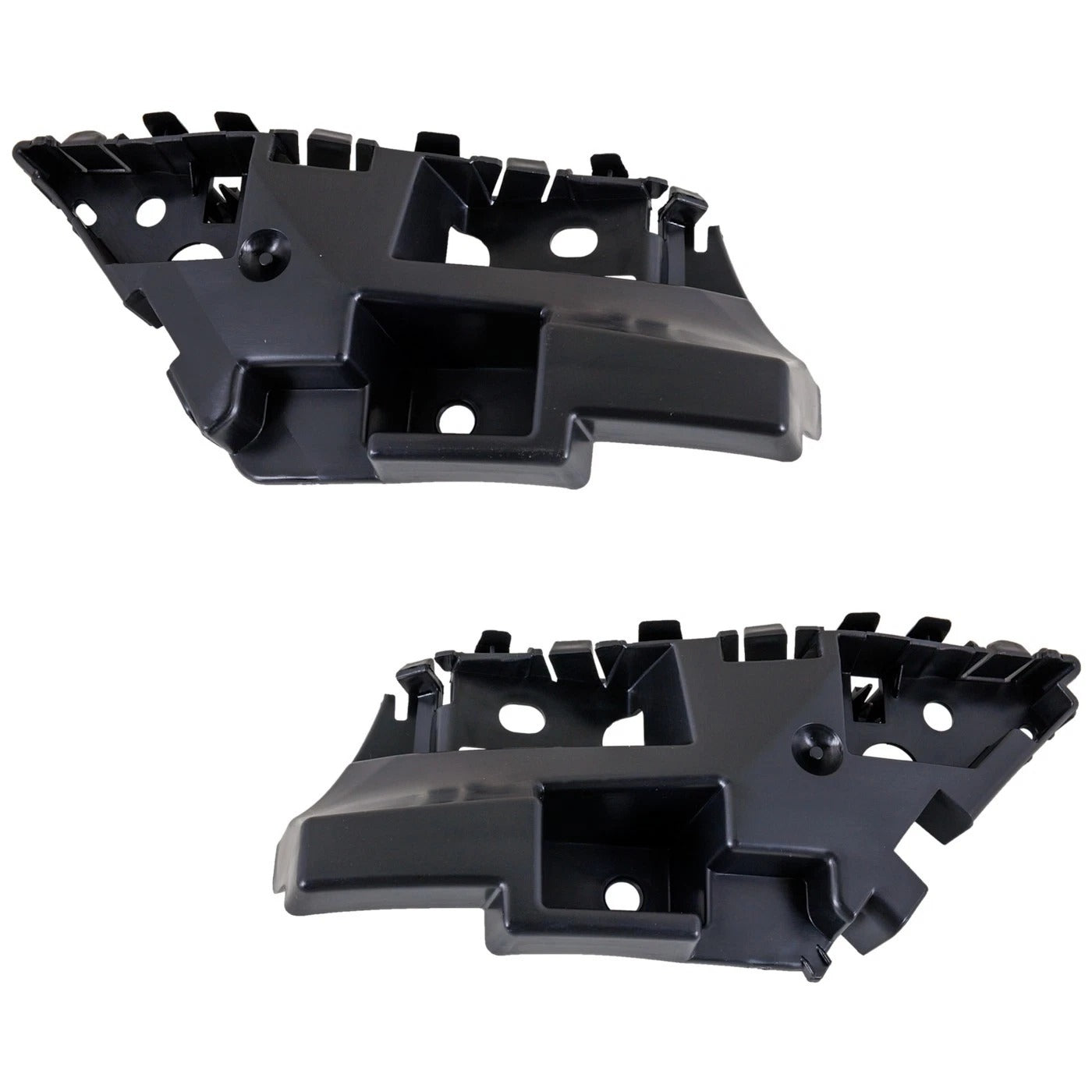 Pair Set of 2 Bumper Face Bar Fillers Retainers Driver & Passenger Side