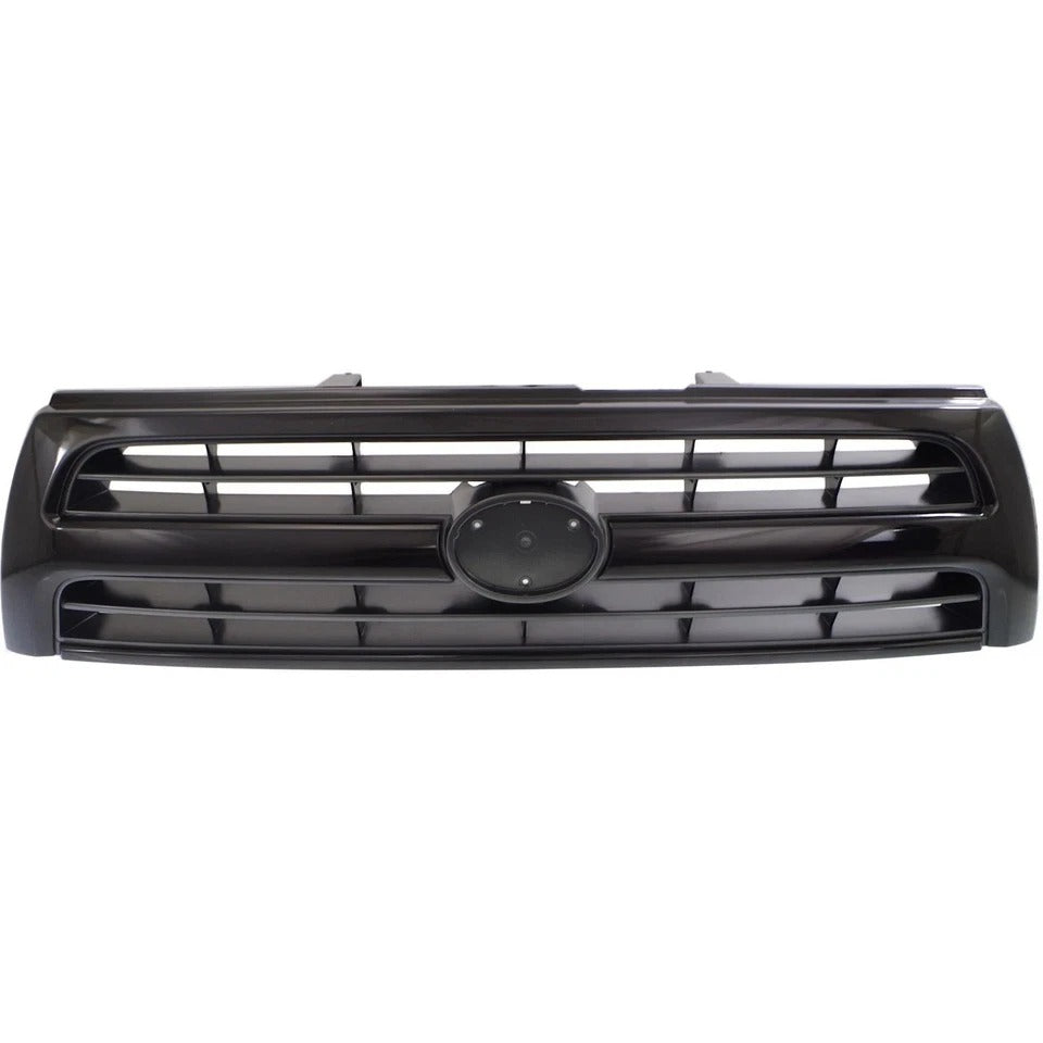 Plastic For 99-2000 Toyota 4Runner Grille Black Shell with Silver Insert TO1200227