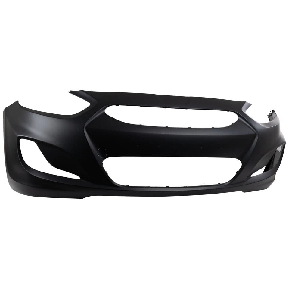 Primed Front Bumper Cover For 2012-2014 Hyundai Accent SedanHatchback HY1000188