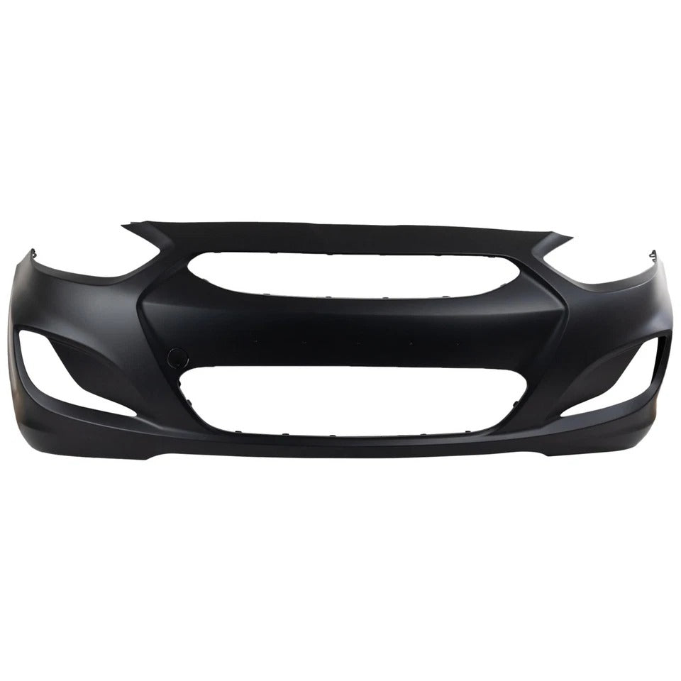 Primed Front Bumper Cover For 2012-2014 Hyundai Accent SedanHatchback HY1000188