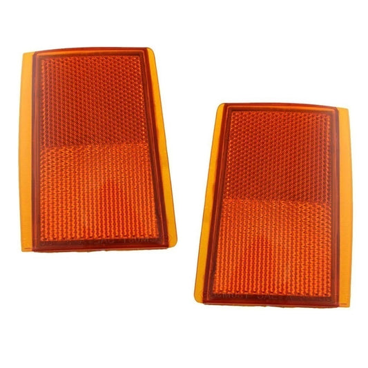 For 1992-1993 Chevy C1500, 2500 Marker Light Driver and Passenger Side Pair