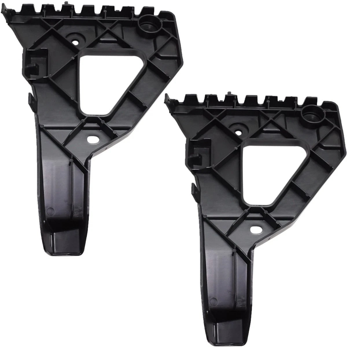 Set of 2 Bumper Bracket For 2005-2011 Audi A6 Quattro Front
