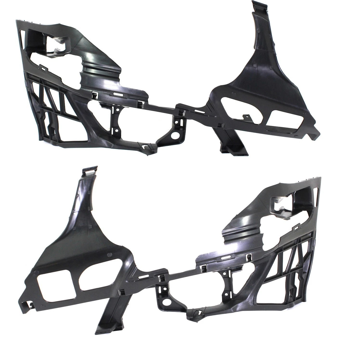 Set of 2 Bumper Bracket For Mercedes Benz E350 2007-2009 Front Left & Right