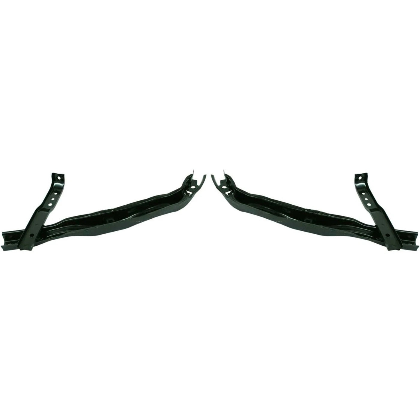 Set of 2 Bumper Face Bar Brackets Retainer Mounting Braces Left & Right Pair