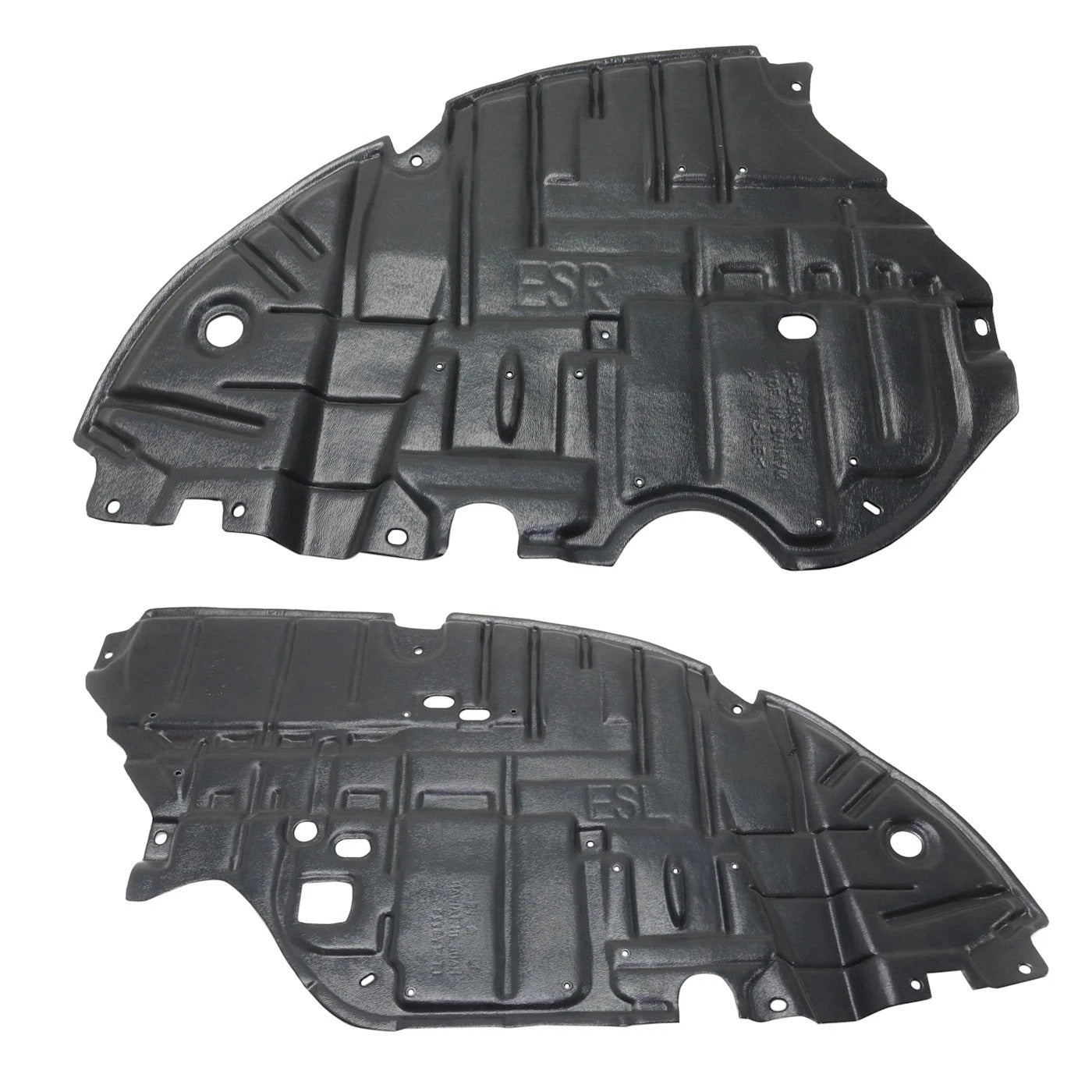 Set of 2 Engine Splash Shield For Lexus ES350 2016-2018 Front Left & Right Lower