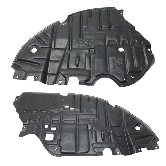 Set of 2 Engine Splash Shield For Lexus ES350 2016-2018 Front Left & Right Lower