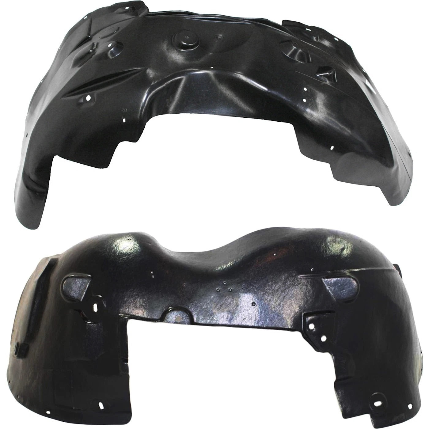 Set of 2 Fender Liner For Chevrolet Tahoe 2007-2014 Front LH & RH Plastic Liner