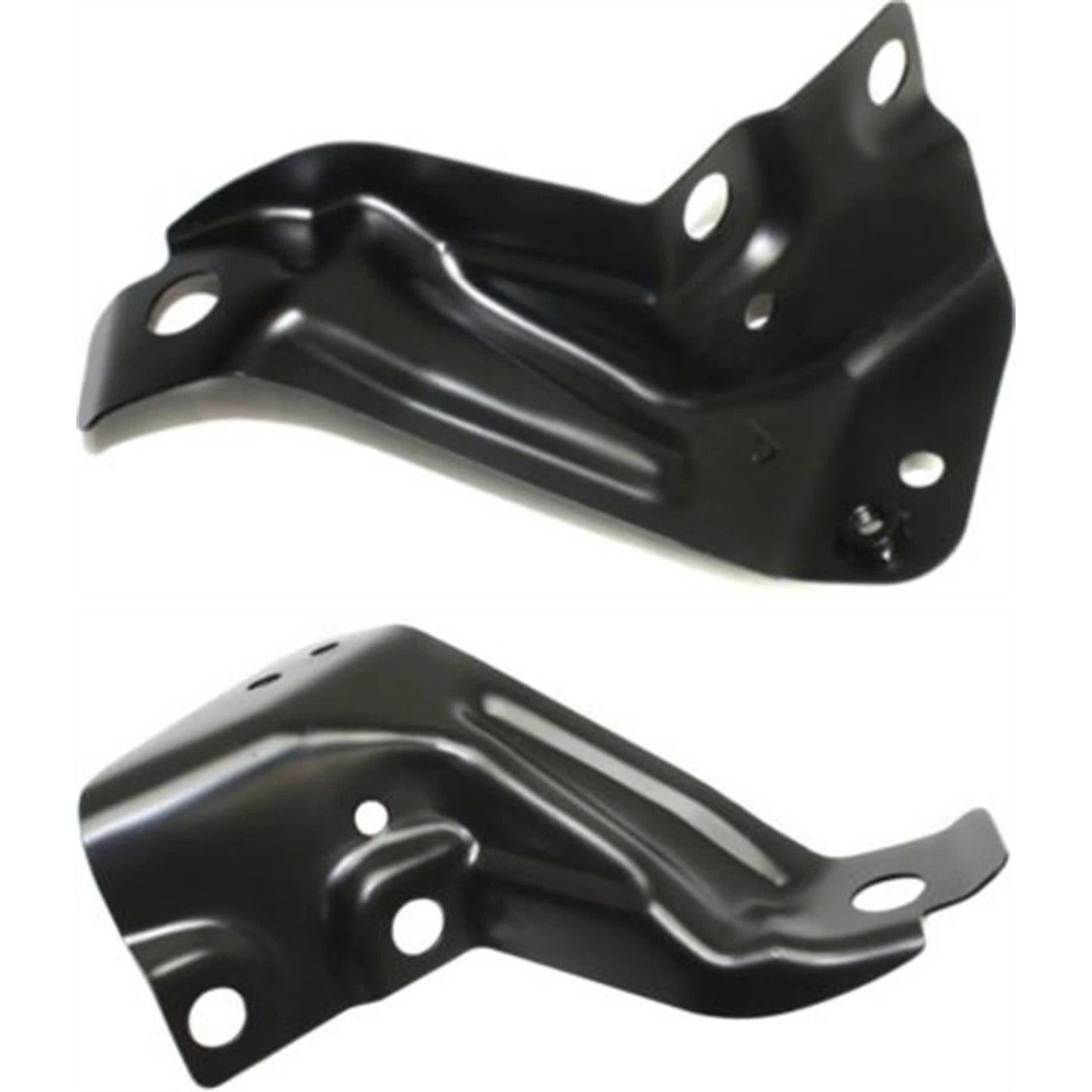 Set of 2 Front Driver and Passenger Side Coupe Sedan Pair New Fender Supports HY1245100 HY1244100