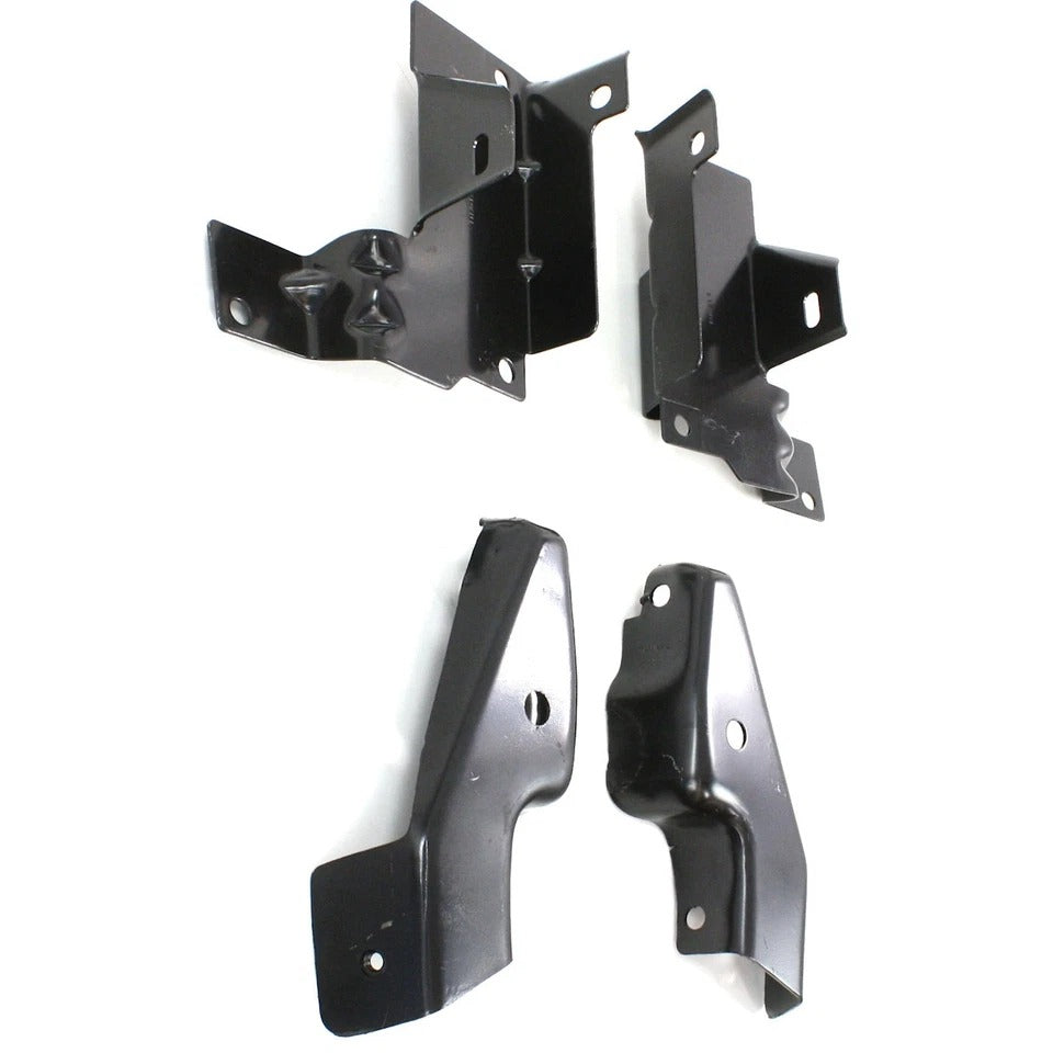 Set of 3 Bumper Bracket For Chevrolet Silverado 1500 2003-2006 Front Driver Side