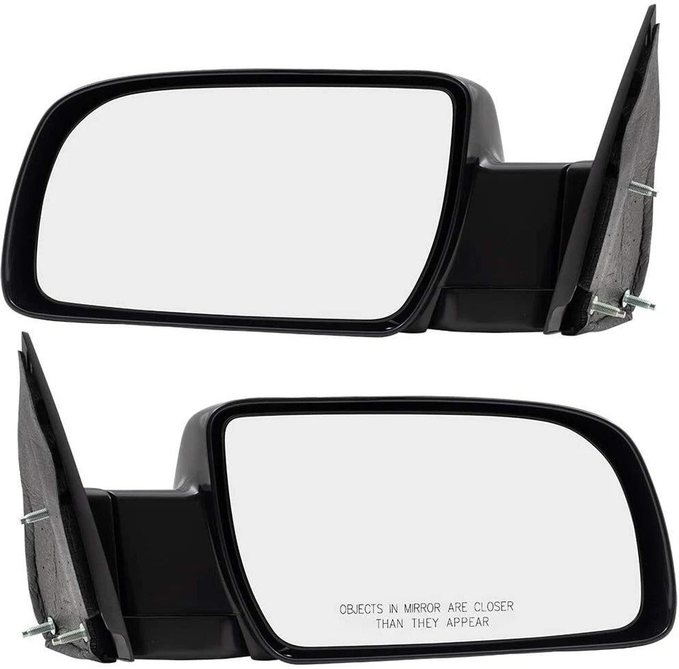 Side Manual Mirrors For S10 S15 Pickup Truck & S10 Blazer S15 Jimmy Set of 2 GM1320128 GM1321128