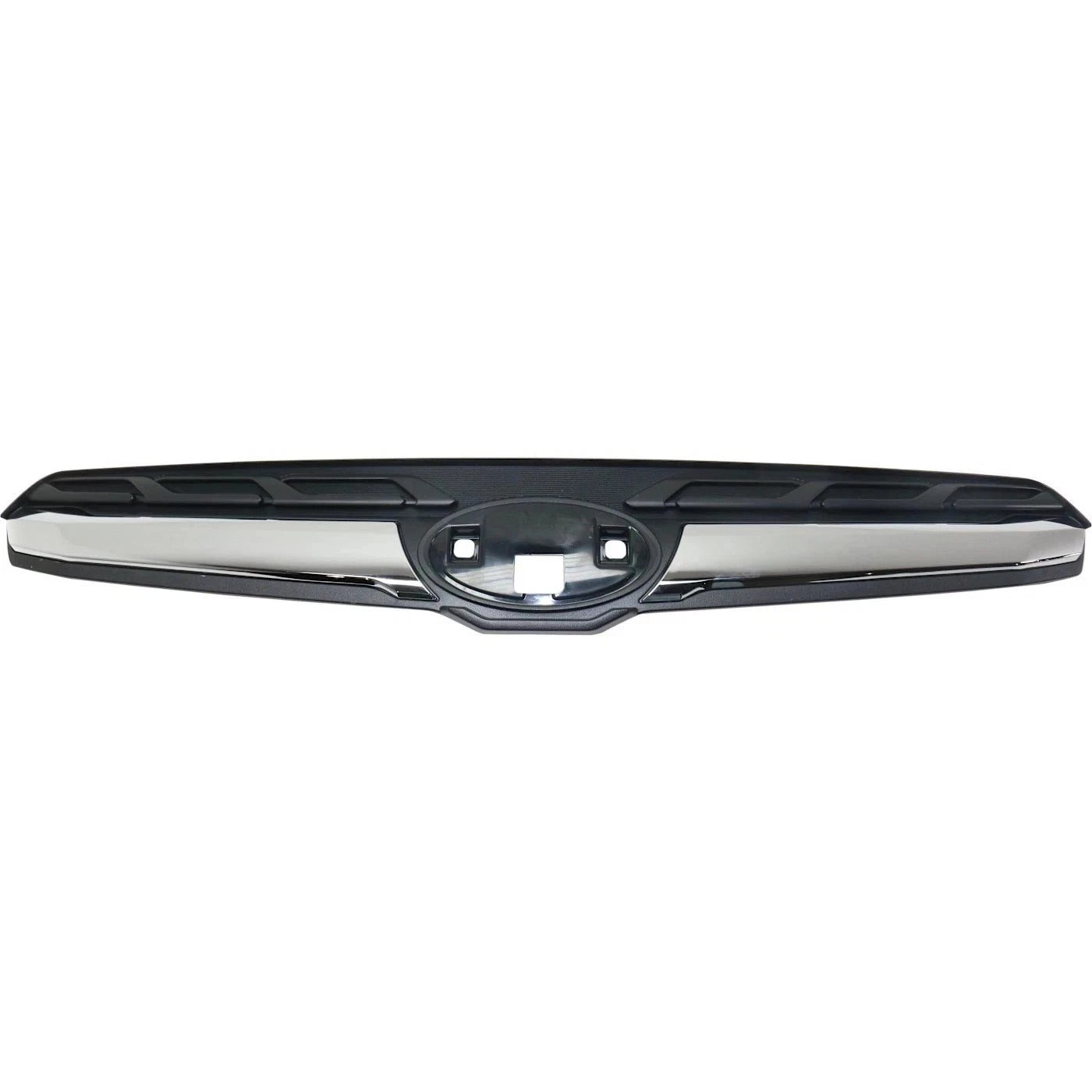 Upper Grille Assembly For 2017-2018 Subaru Forester Front Black With Chrome SU1210104