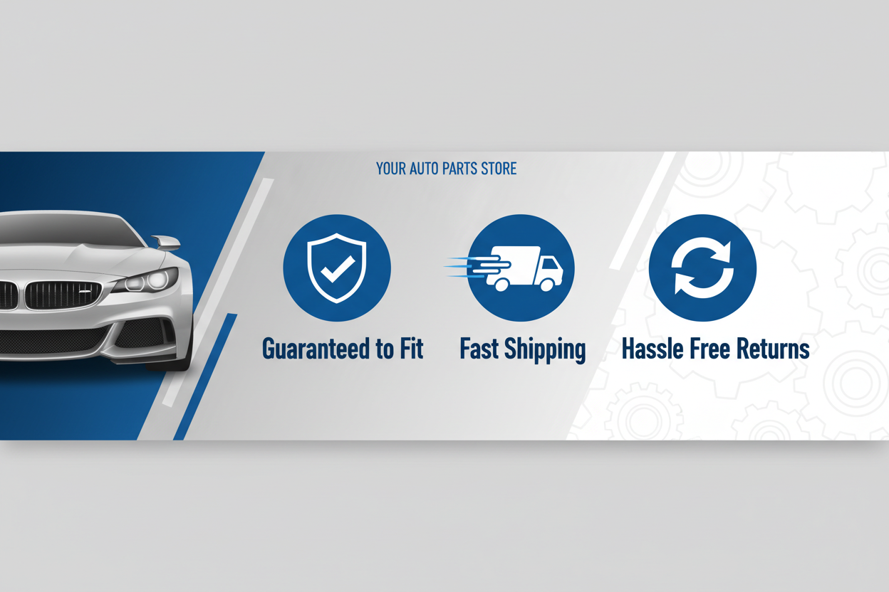 Guaranteed to Fit Fast Shipping Hassle Free Returns