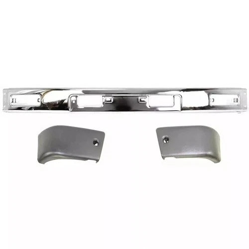 Fits 1984-1987 Toyota Pickup Front Chrome Bumper + Bumper Brackets + Bumper End