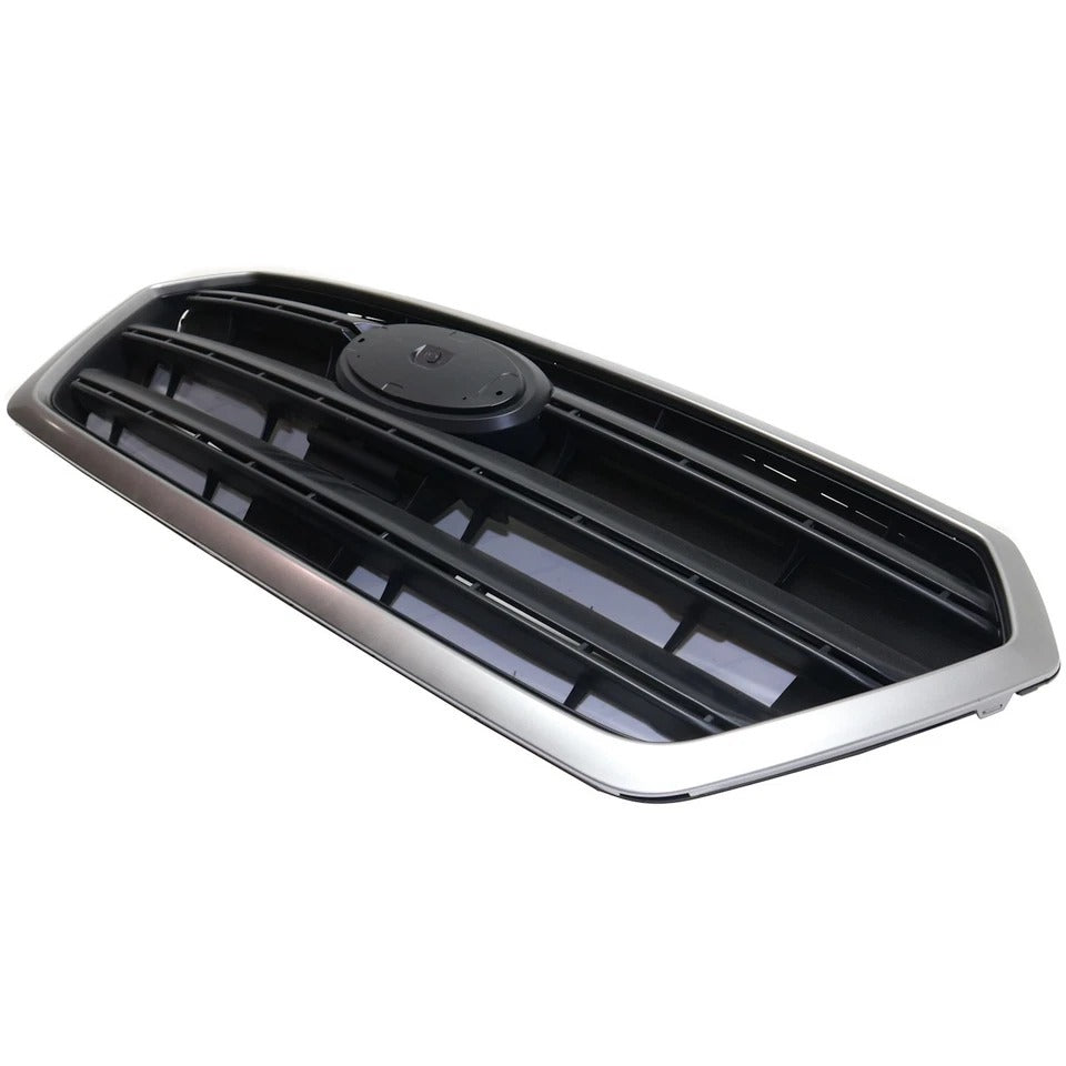 Grille Assembly For 2015 2016 2017 Subaru Legacy Textured Gray Shell and Insert