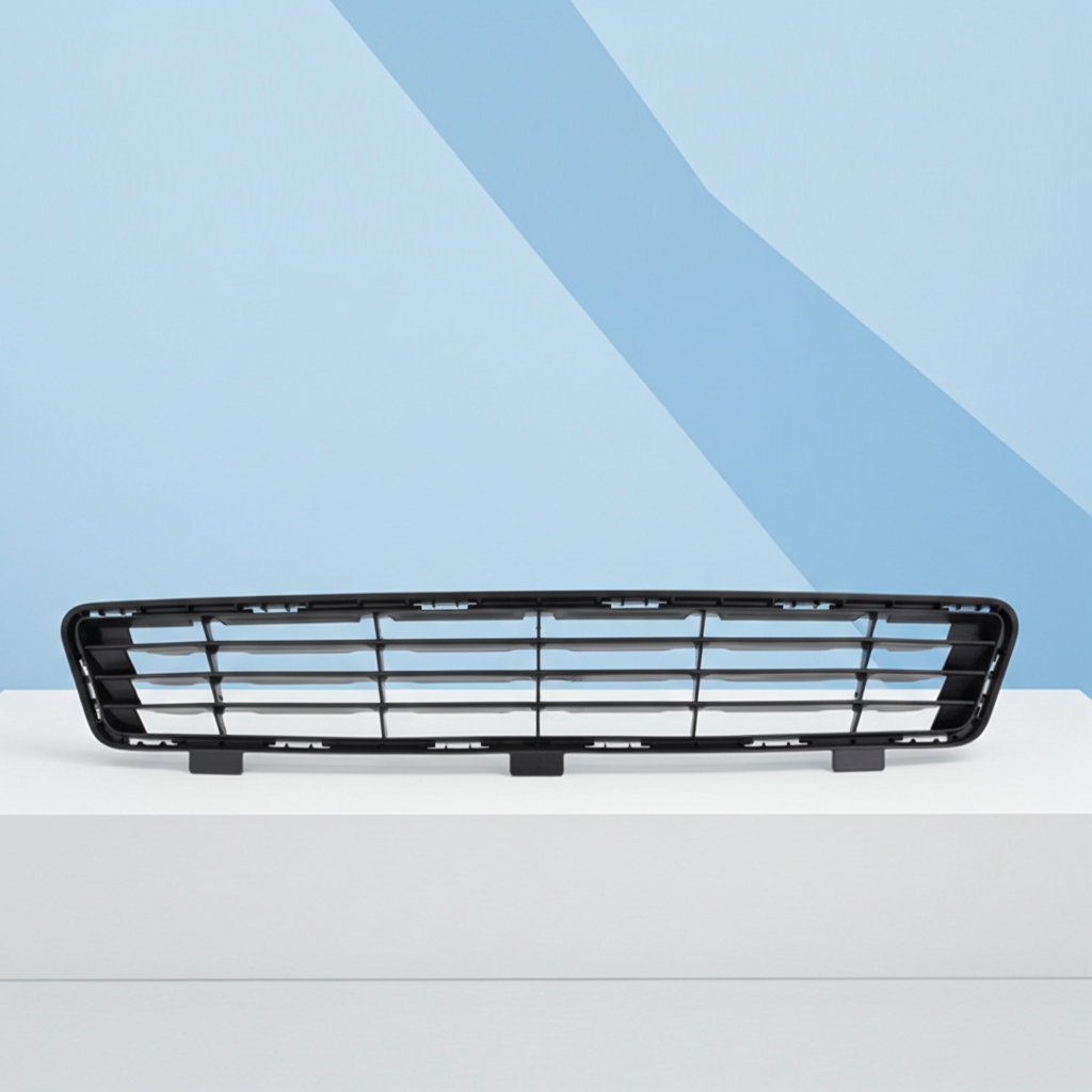 2010-2011 Toyota Camry Base/LE/XLE Front Lower Center Bumper Grille – Textured Black Plastic